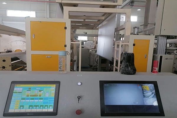 Let us know A part of diaper raw material PE lamination film production process.
