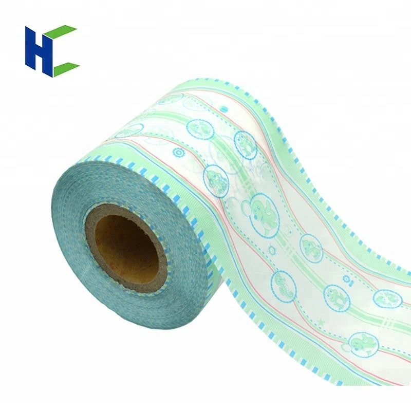 HC Printed And Embossed Pe Film And Packing Film for Baby Diaper Making Materials