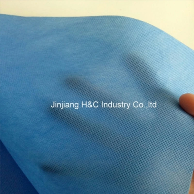 HC Blue Color Hydrophobic Non Woven For Hygienic Product